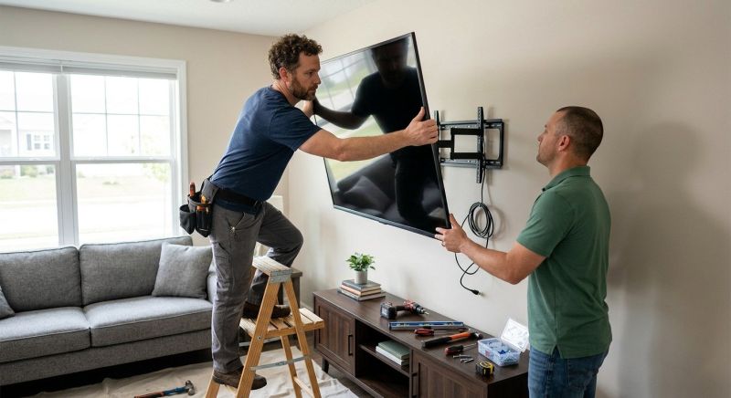 Television Hanging Service in Denver County, CO